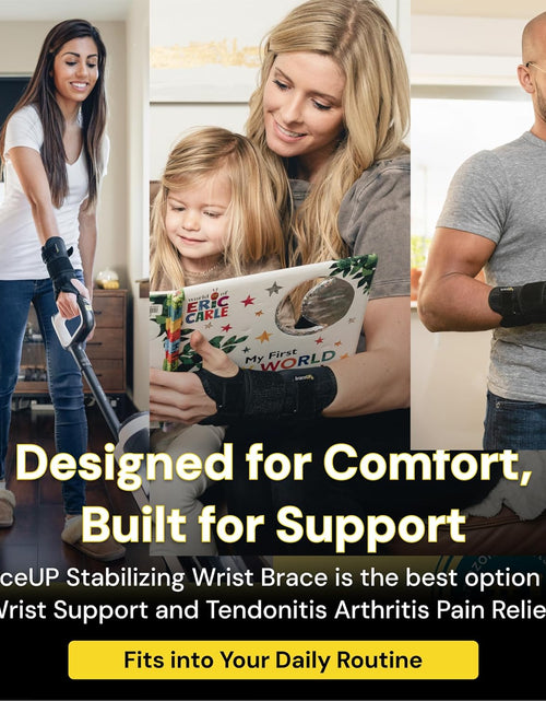 Load image into Gallery viewer, Carpal Tunnel Wrist Brace for Men and Women - Metal Wrist Splint for Hand and Wrist Support and Tendonitis Arthritis Pain Relief
