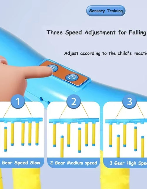 Ladda bilden i Galleri Viewer, Challenge Falling Sticks Game, Kids Stick Catching Toy Training, Reaction Ability Educational, Parent-Child Interactive Toy
