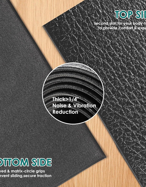Ladda bilden i Galleri Viewer, Large Exercise Mat, 8&#39; X 4&#39;X 1/4&quot; Extra Durable Workout Mats for Home Gym Flo...
