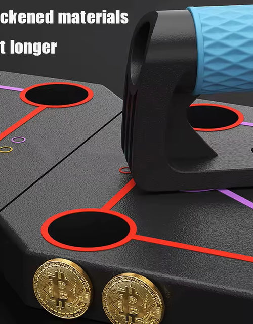 Ladda bilden i Galleri Viewer, Push up Board Multi-Function Push up Bar Push up Handles Professional Home Workout Gym Equipment Strength Training
